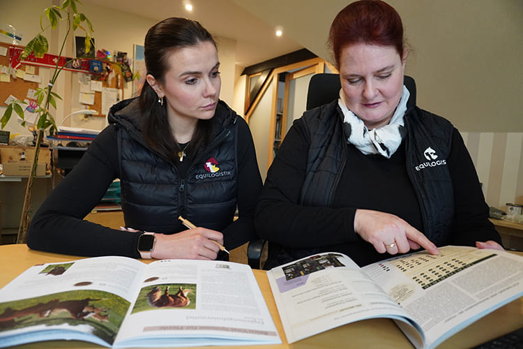 Anja Hilgers mit Jacqueline